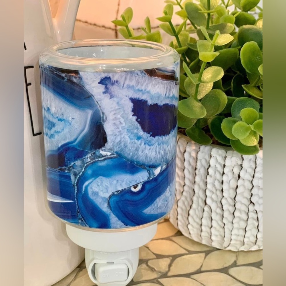 💙Mini warmer Scentsy Blue Agate new in the box💙